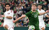 Ireland hạ Qatar trong trận đấu có 2 thẻ đỏ