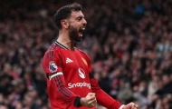 Hồi sinh dưới thời Carrick, Bruno Fernandes lọt top 10 châu Âu