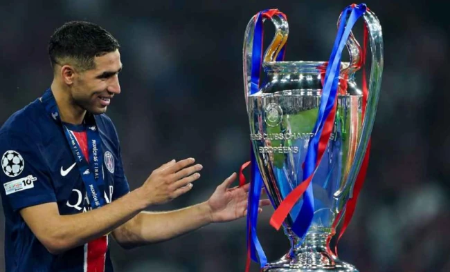 Achraf Hakimi và cơ hội sánh ngang Samuel Eto'o ở Champions League