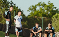 Messi tập giáo án riêng tại tuyển Argentina