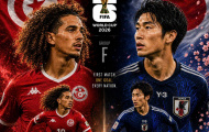 Tunisia 0-4 Nhật Bản: Chiến thắng hủy diệt