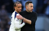 Xavi Simons nói về mối quan hệ với De Zerbi tại Tottenham