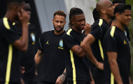 Neymar hoàn thành buổi tập đầu tiên cùng tuyển Brazil