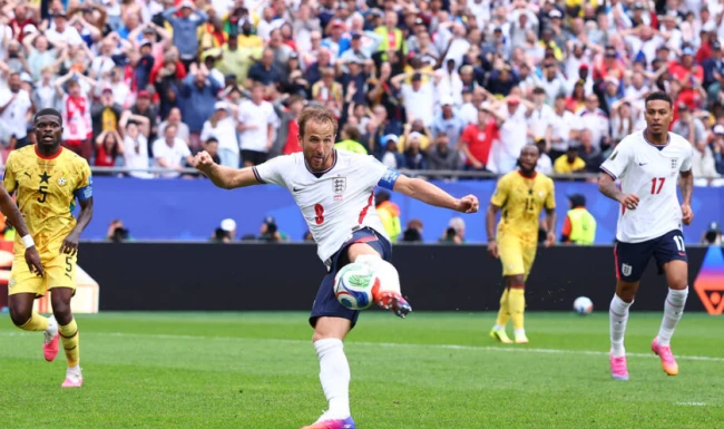 Harry Kane tịt ngòi, tuyển Anh bế tắc trước Ghana