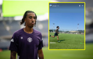Leny Yoro tự rèn thể lực, quyết bám trụ ở Man United