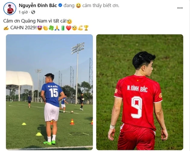 Thăng hoa với 10 bàn, Đình Bắc ký hợp đồng cùng CAHN tới 2029