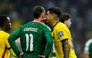Hincapie là cầu thủ thứ 2 nhận thẻ đỏ vì lỗi che miệng tại World Cup