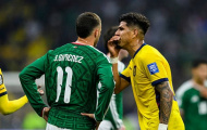 Cái đầu nóng của Hincapie qua góc máy ở Azteca