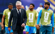 Canh bạc lỗi của Ancelotti đẩy Brazil vào vũng lầy lịch sử