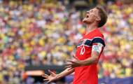 Khả năng điều tiết xuất sắc của Odegaard giúp Na Uy vượt ải Brazil