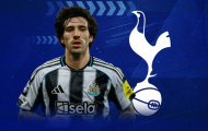 Tottenham sắp phá sâu kỷ lục mua sắm sau khi có Sandro Tonali