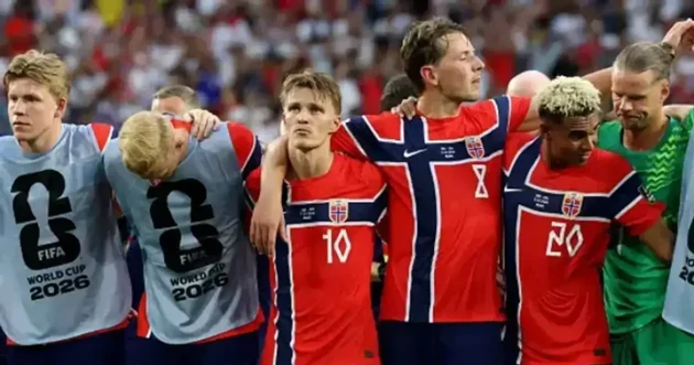Odegaard cay đắng khi Na Uy thua ngược Anh ở tứ kết
