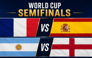 Lần đầu tiên trong lịch sử: Top 4 BXH FIFA cùng vào bán kết World Cup
