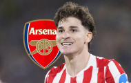 Atletico bật đèn xanh, Arsenal rộng cửa đón Alvarez