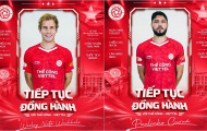 Thể Công Viettel gia hạn thành công hai ngoại binh Brazil