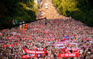 Biển người chào đón tuyển Na Uy về nước sau chiến tích World Cup 2026