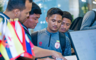 Tuyển Myanmar đổ bộ Thái Nguyên, sẵn sàng đại chiến ĐT Việt Nam