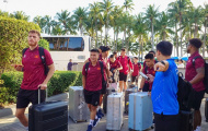 Tuyển Việt Nam đến Chonburi, sẵn sàng đấu Timor Leste
