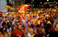 Thủ đô Madrid tưng bừng chuẩn bị lễ rước cúp vàng World Cup