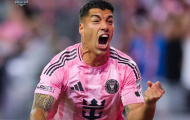 Suarez lập cú đúp, Inter Miami thắng ngược Chicago Fire