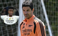 Thay đổi triết lý, Arteta muốn Arsenal bạo chi vì Vinicius