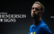 Jordan Henderson chính thức gia nhập Chelsea