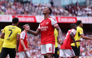 Hàng phòng ngự Arsenal báo động đỏ sau trận thua Dortmund