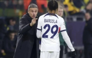 Luis Enrique hé mở khả năng ra đi của Bradley Barcola