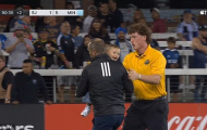 Trận đấu MLS phải tạm dừng vì một em bé 'đột nhập' vào sân