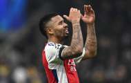 Arteta gạch tên Gabriel Jesus khỏi đội một Arsenal