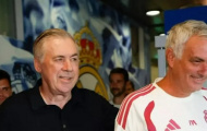 Ancelotti ghé thăm Real Madrid, gửi lời ủng hộ Mourinho