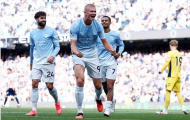 Haaland ghi bàn, Man City chiếm đóng ngôi đầu Ngoại hạng Anh