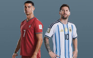 Ronaldo và Messi lần đầu đá chung đội ở trận chia tay Tevez