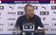 Thắng 5-0, Hansi Flick vẫn thừa nhận Barca cần thêm số 9