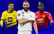 Đội hình 'thất nghiệp' cực khủng: Từ Jadon Sancho đến Benzema, Pogba