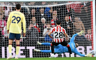 David Raya gọi pha cản penalty là khoảnh khắc bước ngoặt