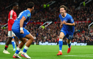 Dẫn trước 2 bàn, Man Utd vẫn thua ngược Brighton tại EFL Cup