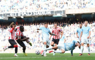 Màn trình diễn giúp Brian Brobbey xếp trên tất cả cầu thủ Man City