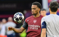 Timber báo tin về thể lực trước trận Arsenal gặp Leeds