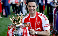 Chức vô địch tiếp thêm động lực cho Arteta ở Arsenal