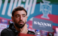 Bruno Fernandes tri ân Solskjaer trước trận thắng Na Uy