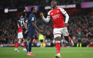 Nước cờ thay người của Arteta giúp Arsenal đánh bại Lille