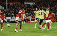 Madueke giải cứu, Arsenal vượt ải Nottingham Forest