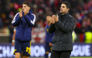 Arteta tiếc nuối vì Arsenal chia điểm với Bayern