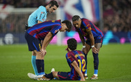 Xavi Espart của Barcelona nghỉ thi đấu 7 tuần sau El Clasico