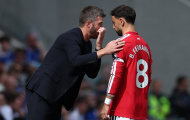 Cuộc đối thoại căng thẳng giữa Michael Carrick và Bruno Fernandes