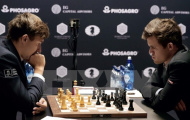 Tranh chức Vô địch Cờ vua Thế giới: Hai đấu thủ hòa liên tiếp 7 ván