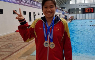 Phương Trâm giành 7 HCV, phá 3 kỷ lục tại giải bơi nhóm tuổi Đông Nam Á 2016
