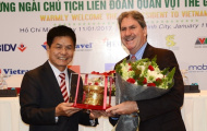 Chủ tịch ITF mong Việt Nam có trung tâm quần vợt quốc gia