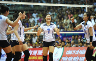 Bóng chuyền nữ Việt Nam hạ Nhật Bản ở VTV Cup